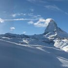 blick vom "riffelberg-hotel" aufs matterhorn