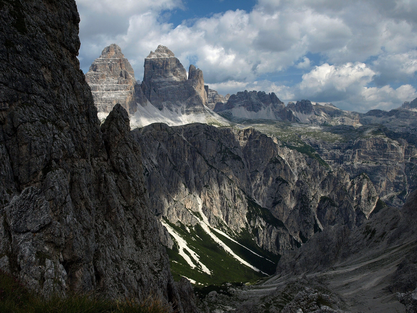 Blick vom Rifugio Fonda Savio 1