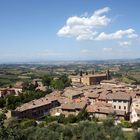 Blick vom Rocca di Montestaffoli in San Gimignano