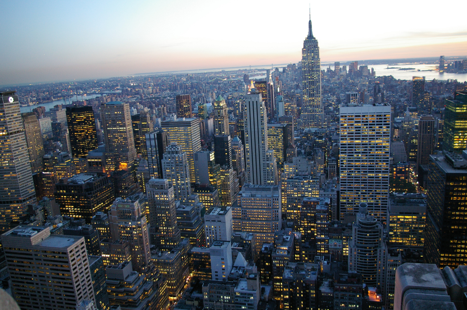 Blick vom Rockefeller Center 2008