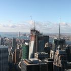 Blick vom Rockefeller Center nach Downtown Manhattan