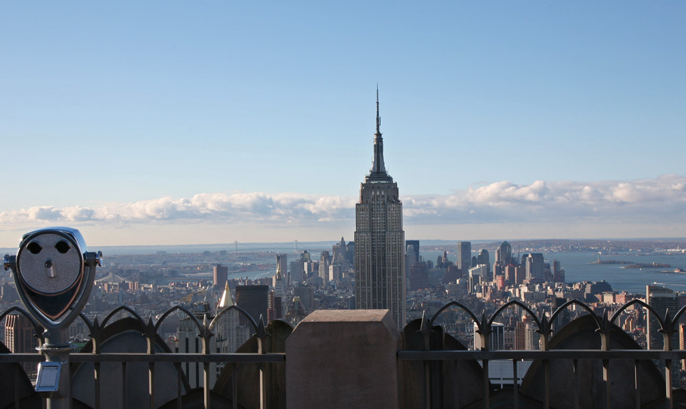 Blick vom  Rockefeller Center nach Süden