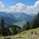 Blick vom Rofan über den Achensee