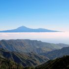 Blick vom Roque Agando Richtung San Sebastian und Teneriffa