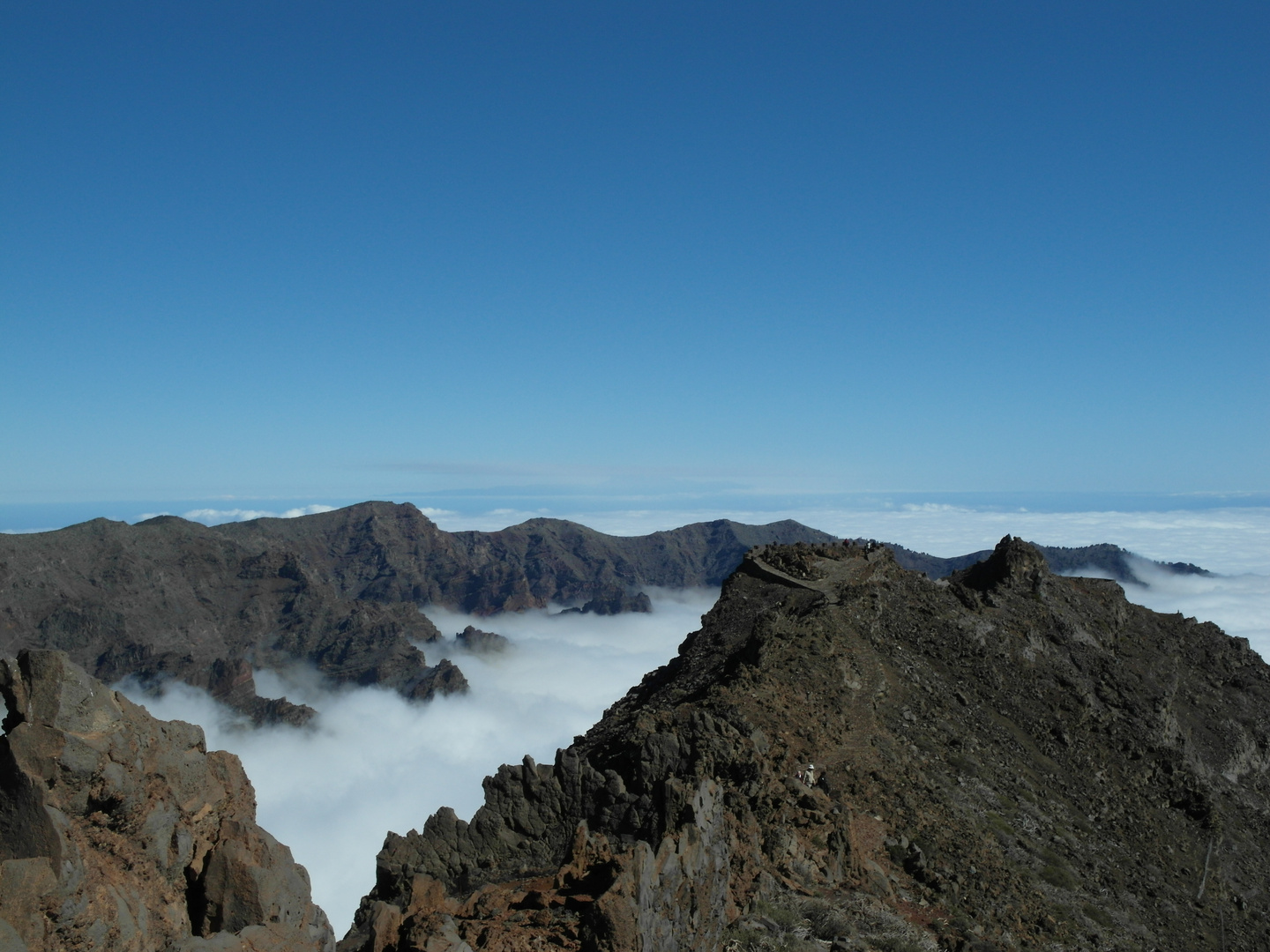 Blick vom Roque de los Muchachos 2426m