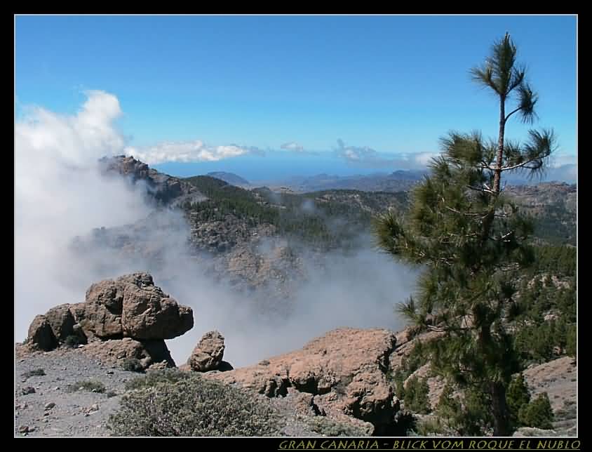 Blick vom Roque El Nublo