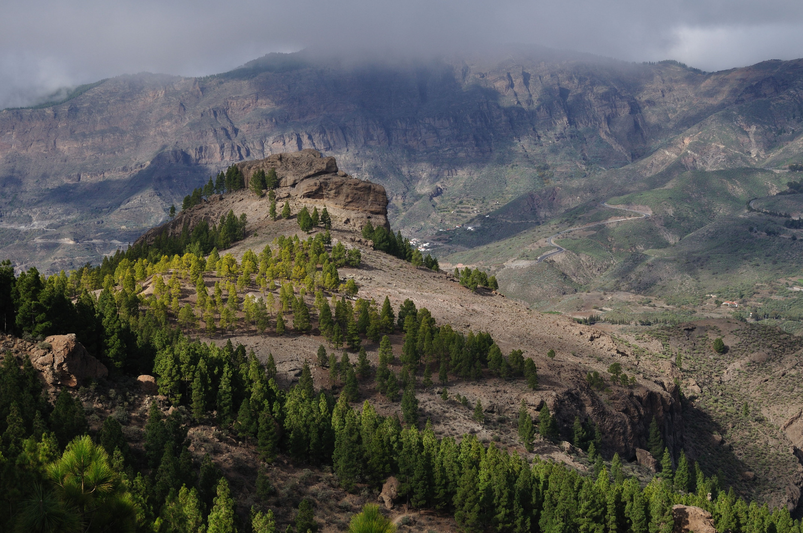 Blick vom Roque Nublo