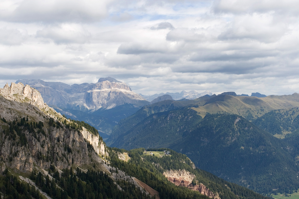 Blick vom Rosengarten nach Osten