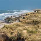 BLICK VOM ROTEN KLIFF - KAMPEN AUF SYLT FEBRUAR 2020