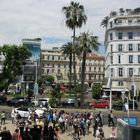 ..Blick vom Roten Teppich vom Filmpalast in Cannes