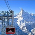 Blick vom Rothorn- Fluhalp 2.616 m zum Matterhorn 4.478 m