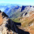 Blick vom Rotsteinpass