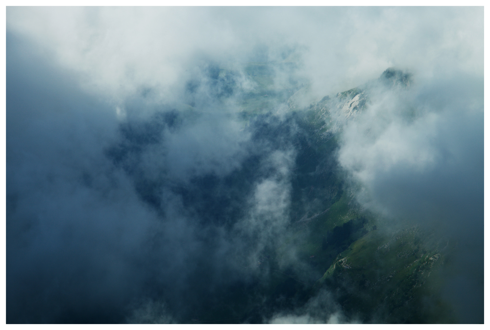 blick vom rotsteinpass ....