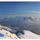 Blick vom Rotwandgipfel