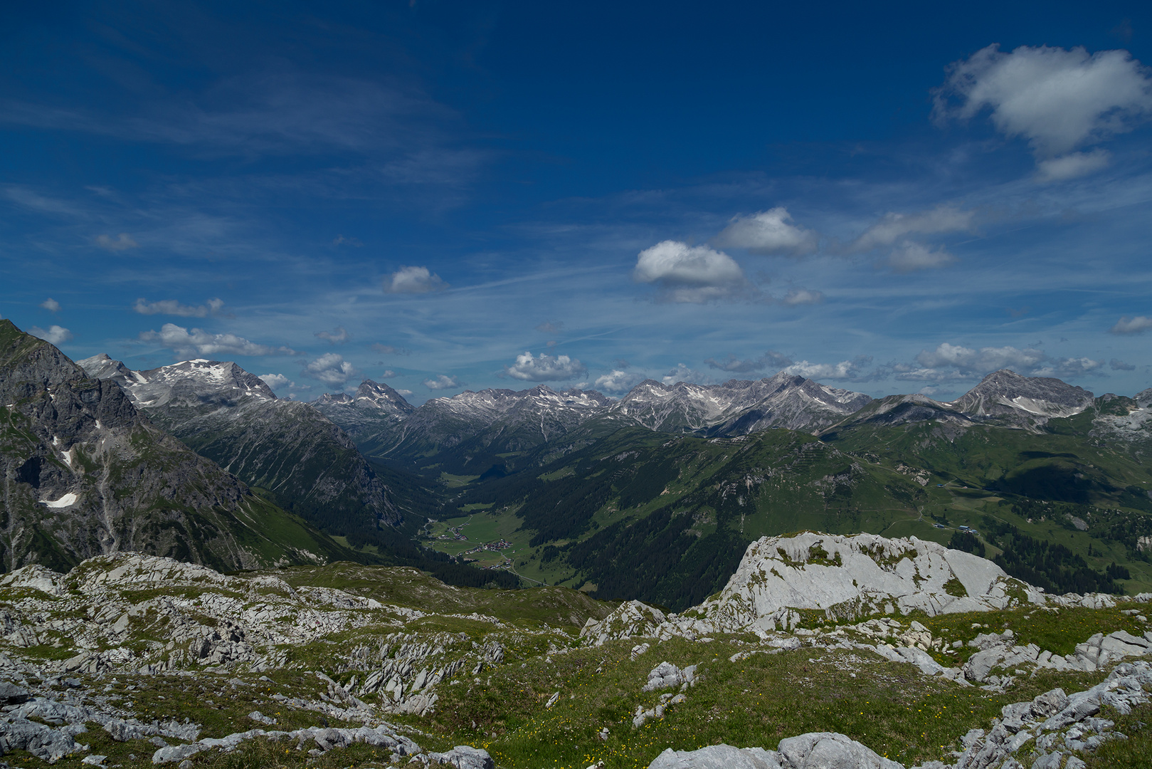 Blick vom Rüfikopf