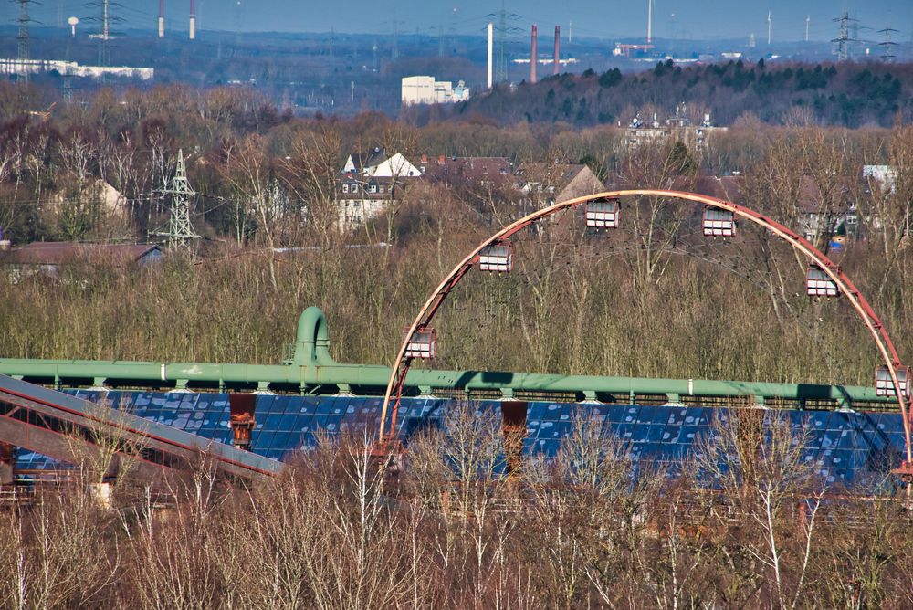 Blick vom Ruhr Museum in die Umgebung