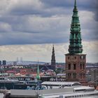 Blick vom Runden Turm in  Kopenhagen