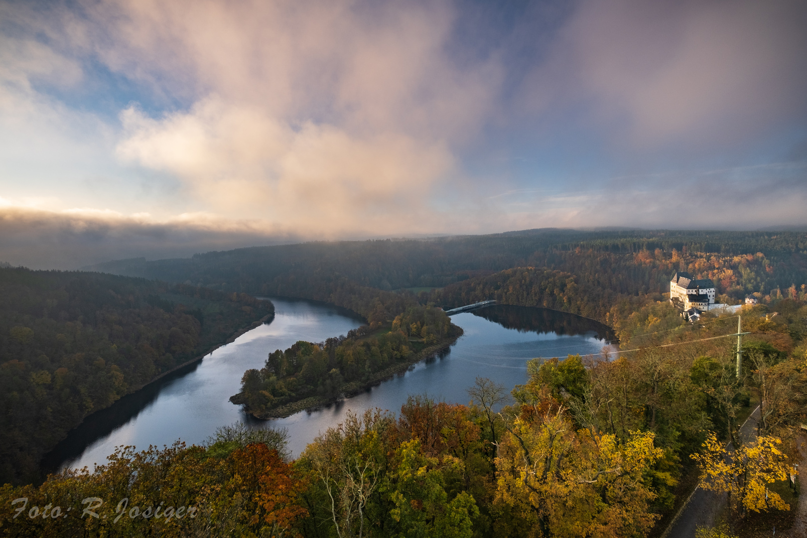 Blick vom Saaleturm