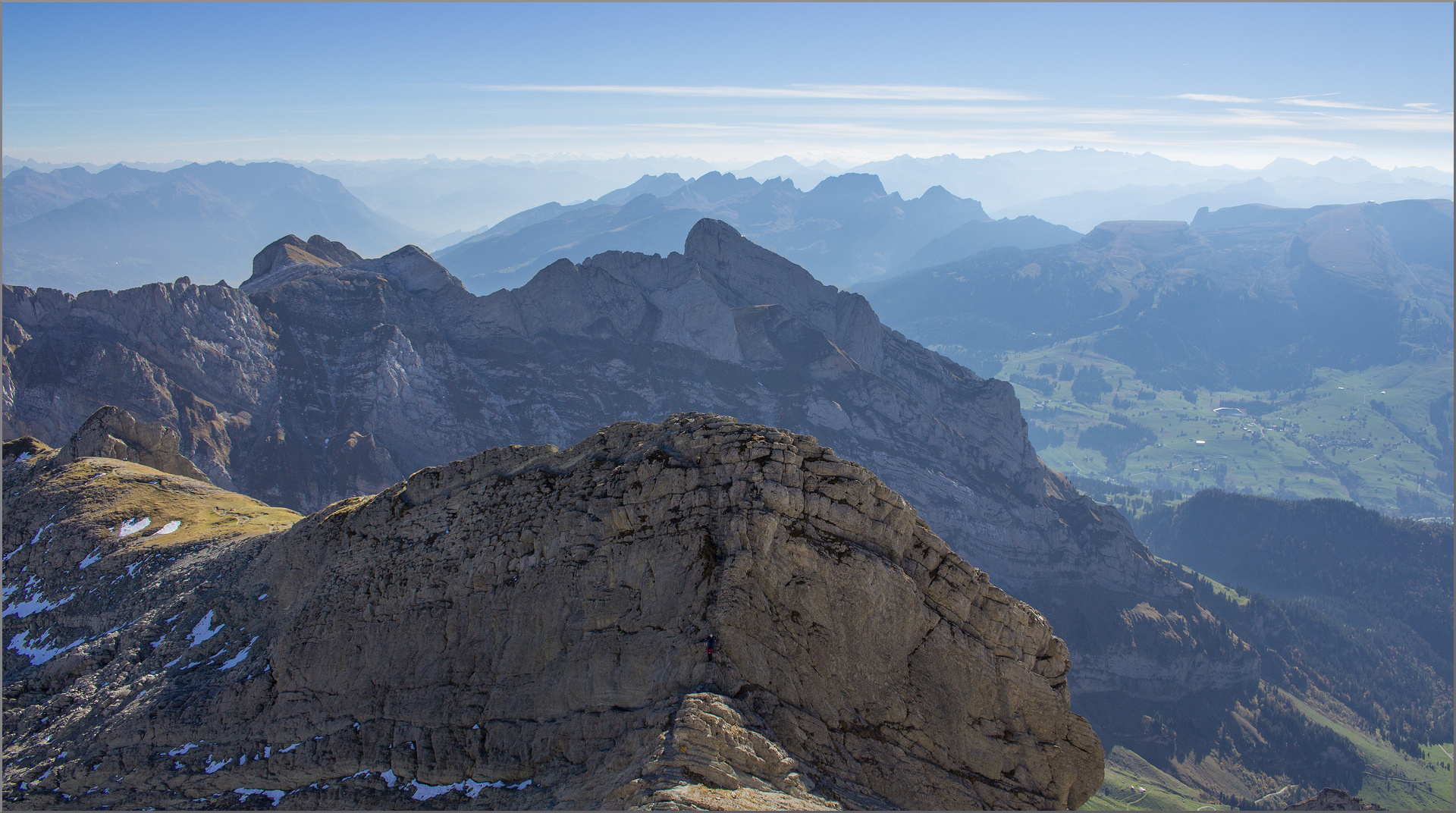 Blick vom Säntis