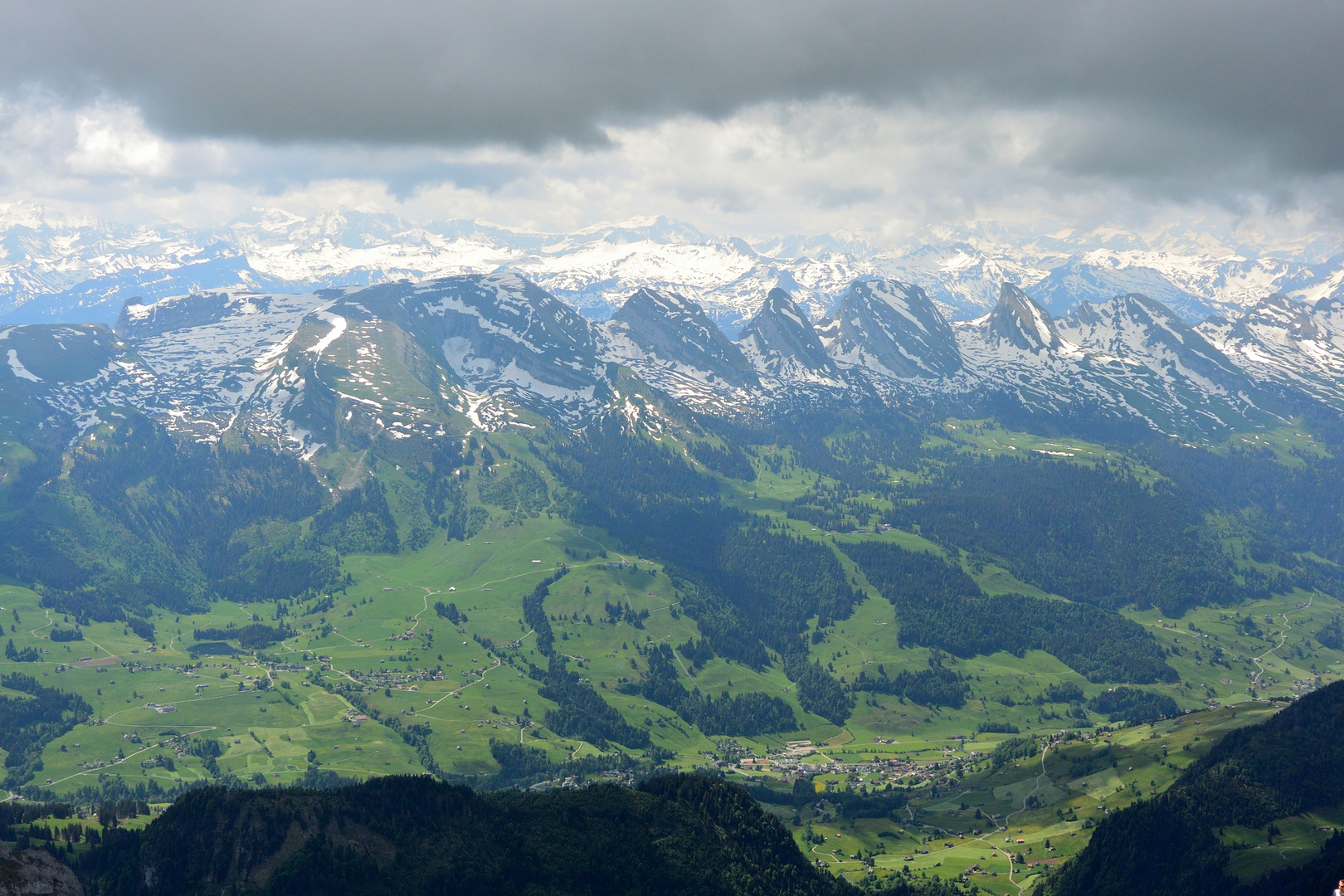 Blick vom Säntis