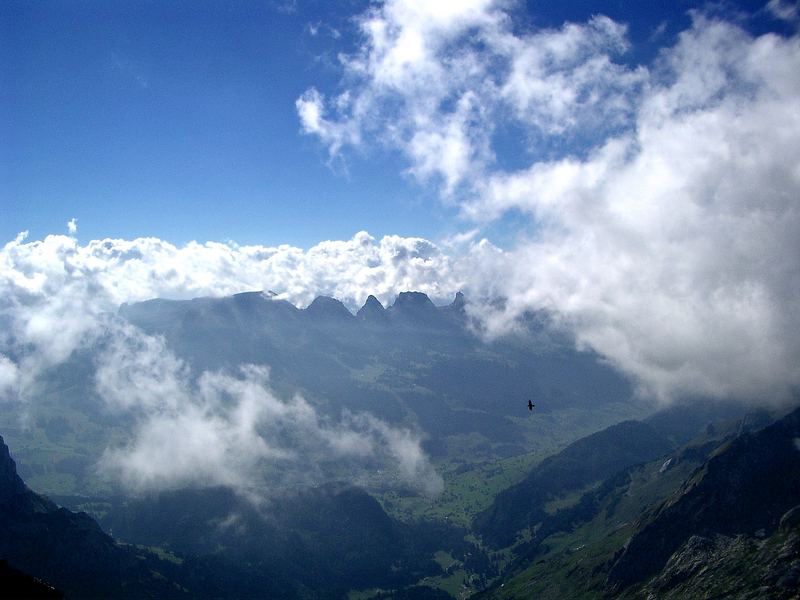 Blick vom Säntis, aber wohin ???