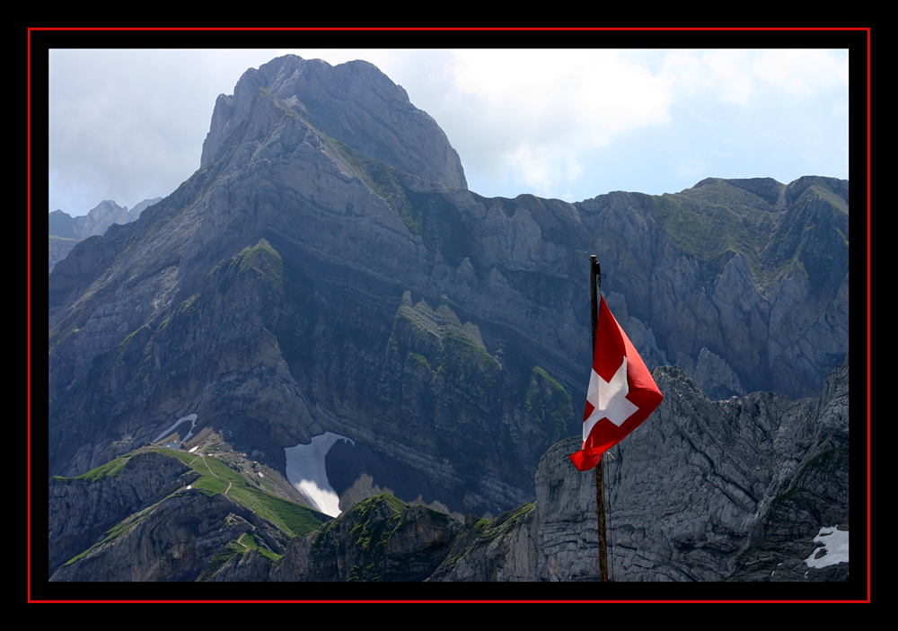 Blick vom Säntis auf den ?