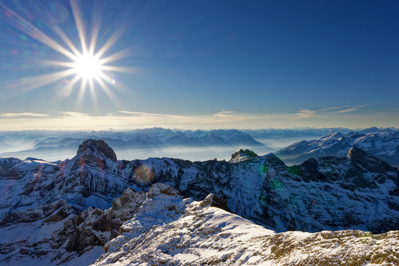 Blick vom Säntis