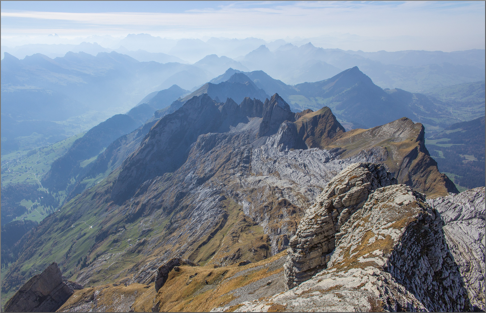 Blick vom Säntis