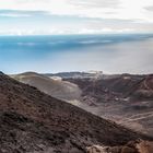 Blick vom San Antonio auf den Volcan Teneguya und Las Salinas