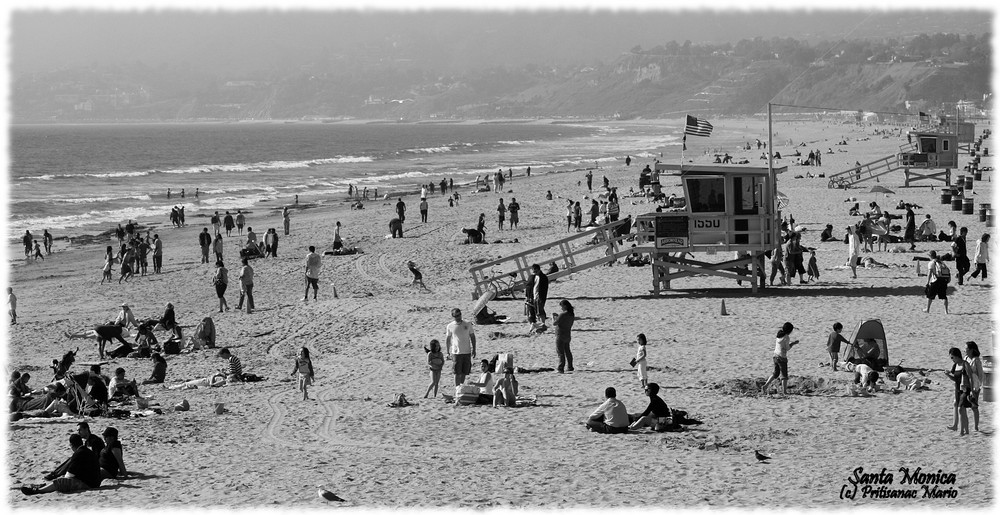 Blick vom Santa Monica Pier