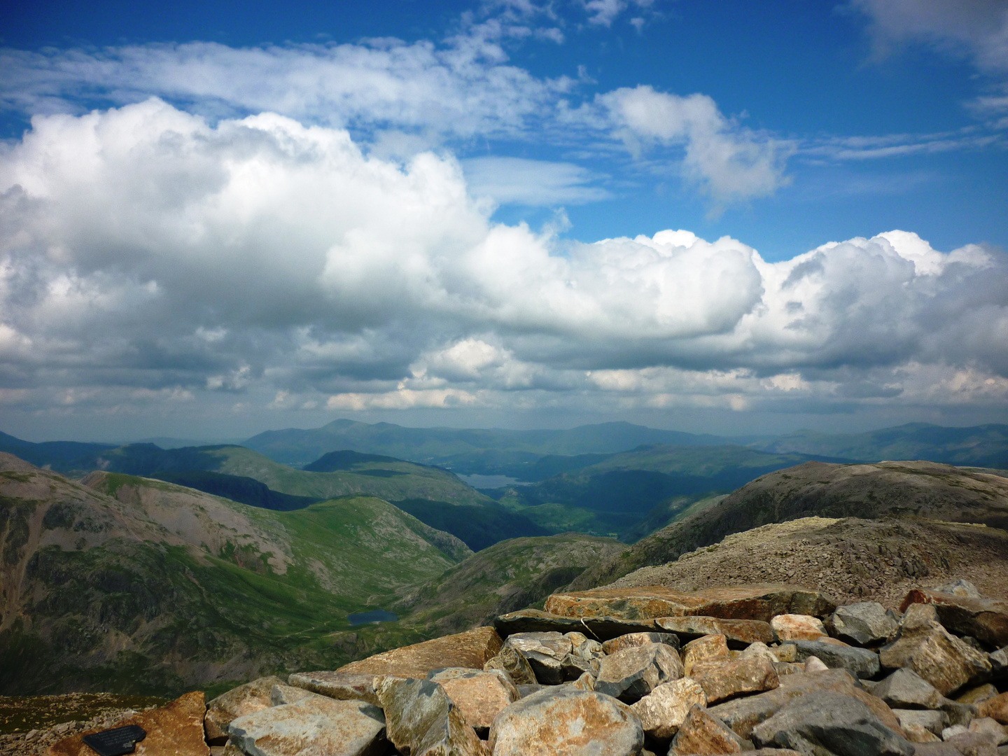 Blick vom Scafell Pike