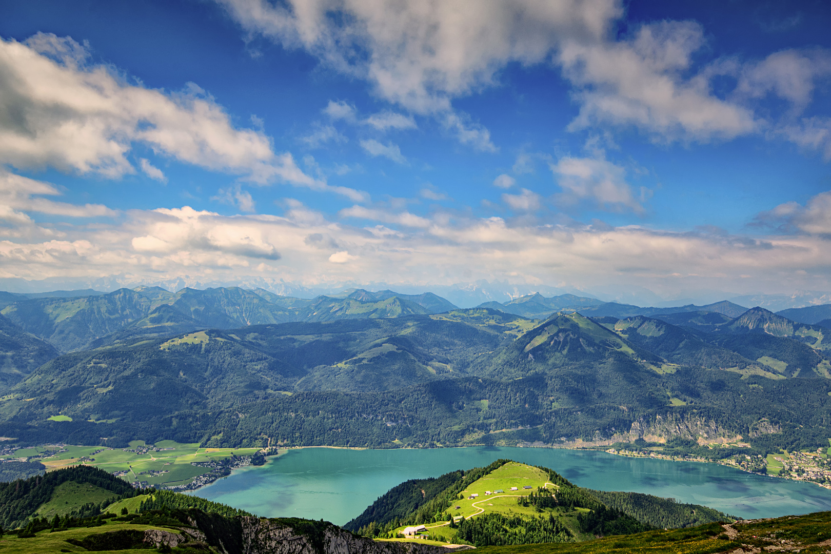 Blick vom Schafberg