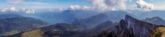 Blick vom Schafberg auf den Attersee