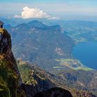 Blick vom Schafberg auf den Mondsee