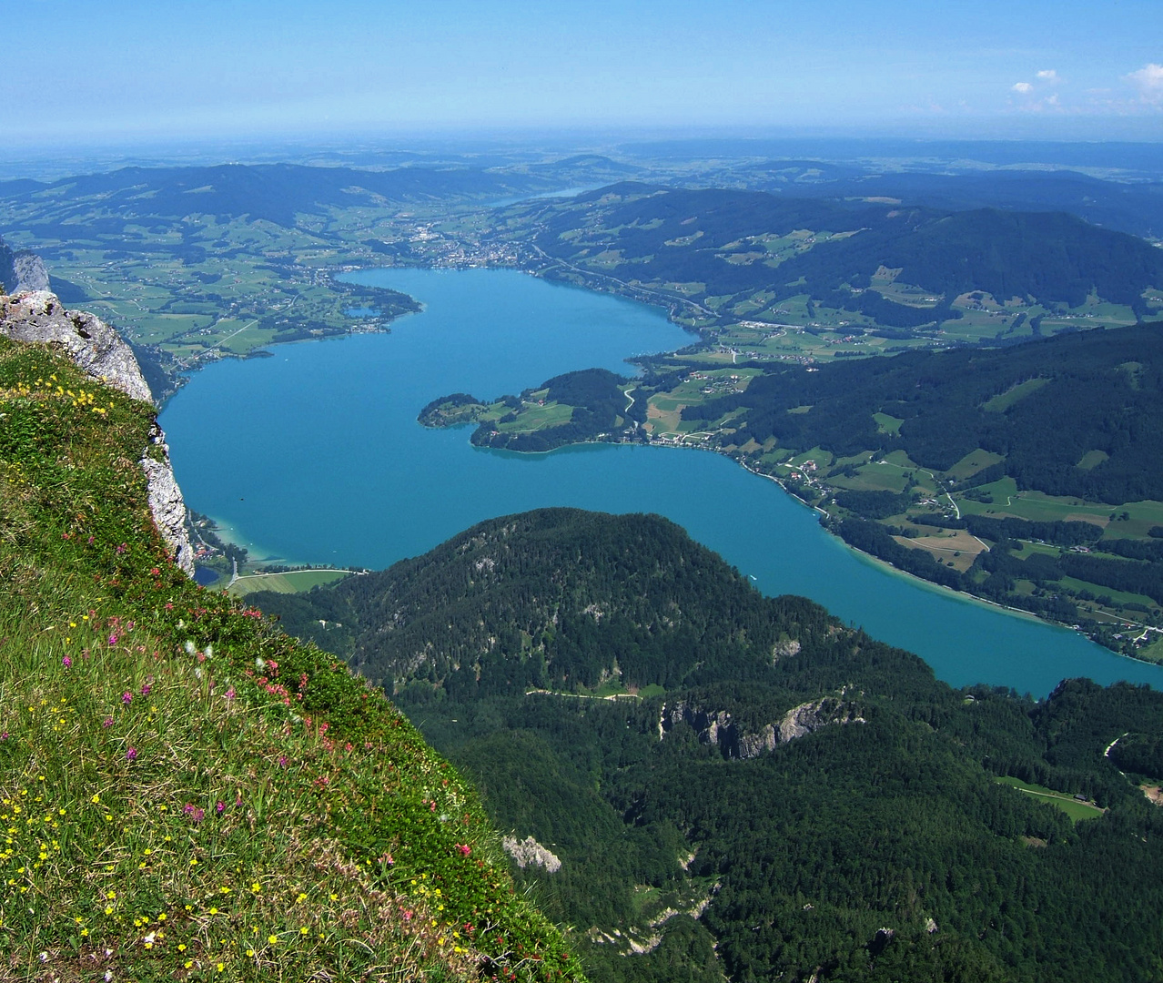 Blick vom Schafberg auf Wolfgangsee 2