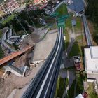 Blick vom Schanzenturm auf Oberstdorf