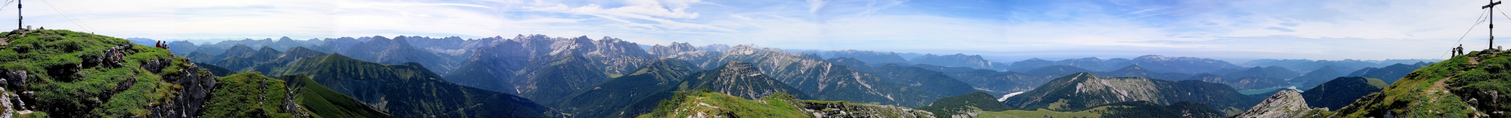 Blick vom Scharfreuter von Joachim Schneider