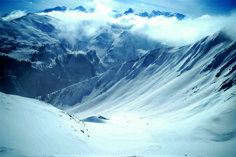 Blick Vom Schattberg Westgipfel 2100m