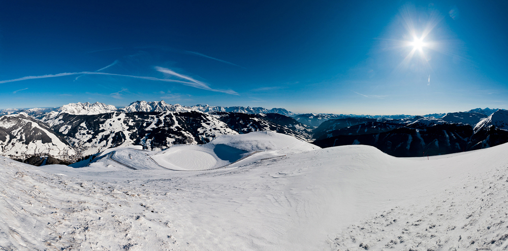 Blick vom Schattenberg - Saalbach Hinterglemm