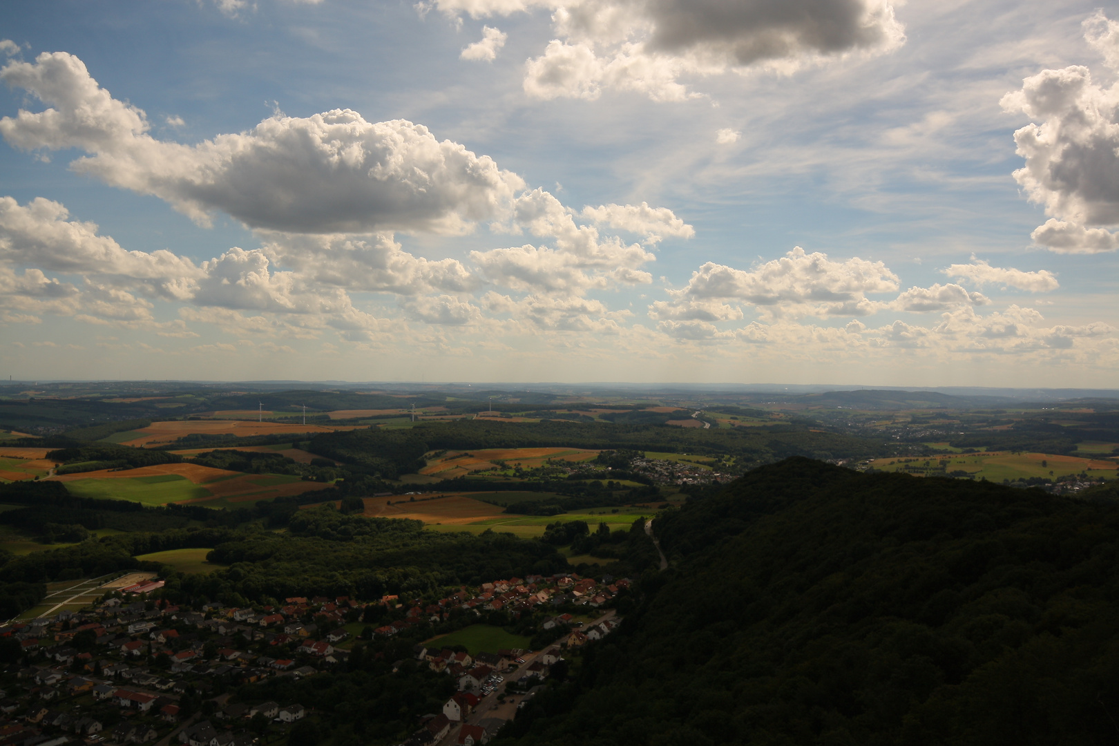 Blick vom Schaumberg