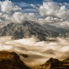 Blick vom Scheibstein zum Watzmann