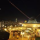 Blick vom Schiff, im Hintergrund das verschwindene Hongkong