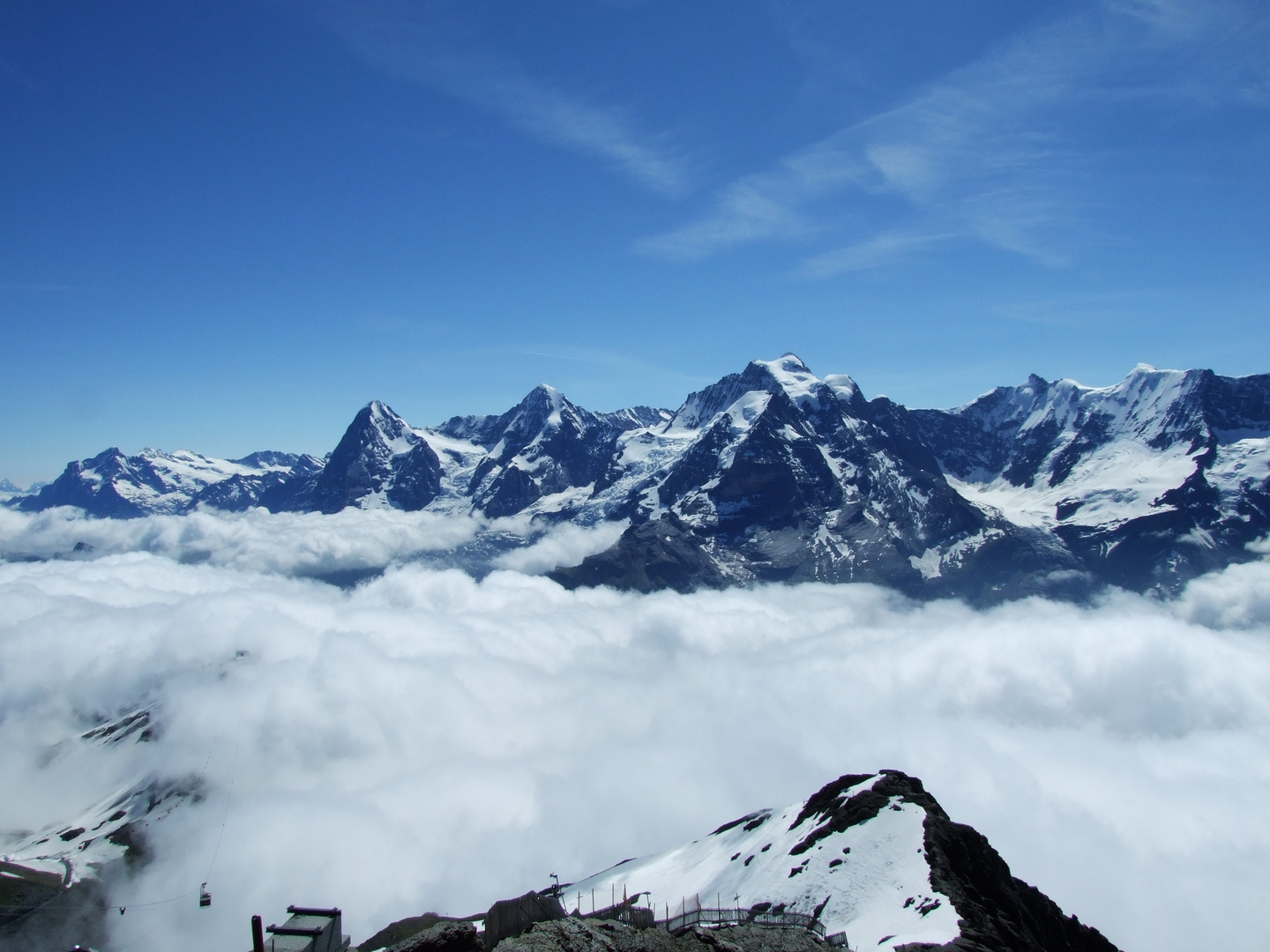 Blick vom Schilthorn