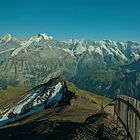 Blick  vom Schilthorn am 8 Sept 2012