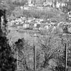 Blick vom Schlangenweg auf Heidelberger Schloss