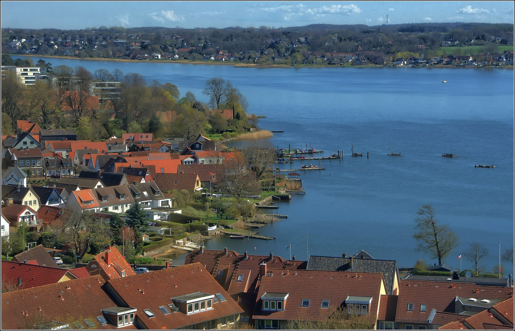 Blick vom Schleswiger Dom....