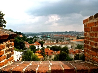 Blick vom Schloss