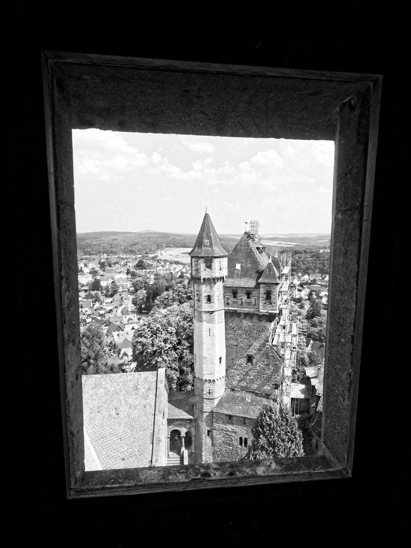 Blick vom Schloss Braunfels