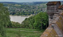 Blick vom Schloss Drachenburg, Königswinter