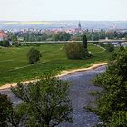 Blick vom Schloss Eckberg über Dresden